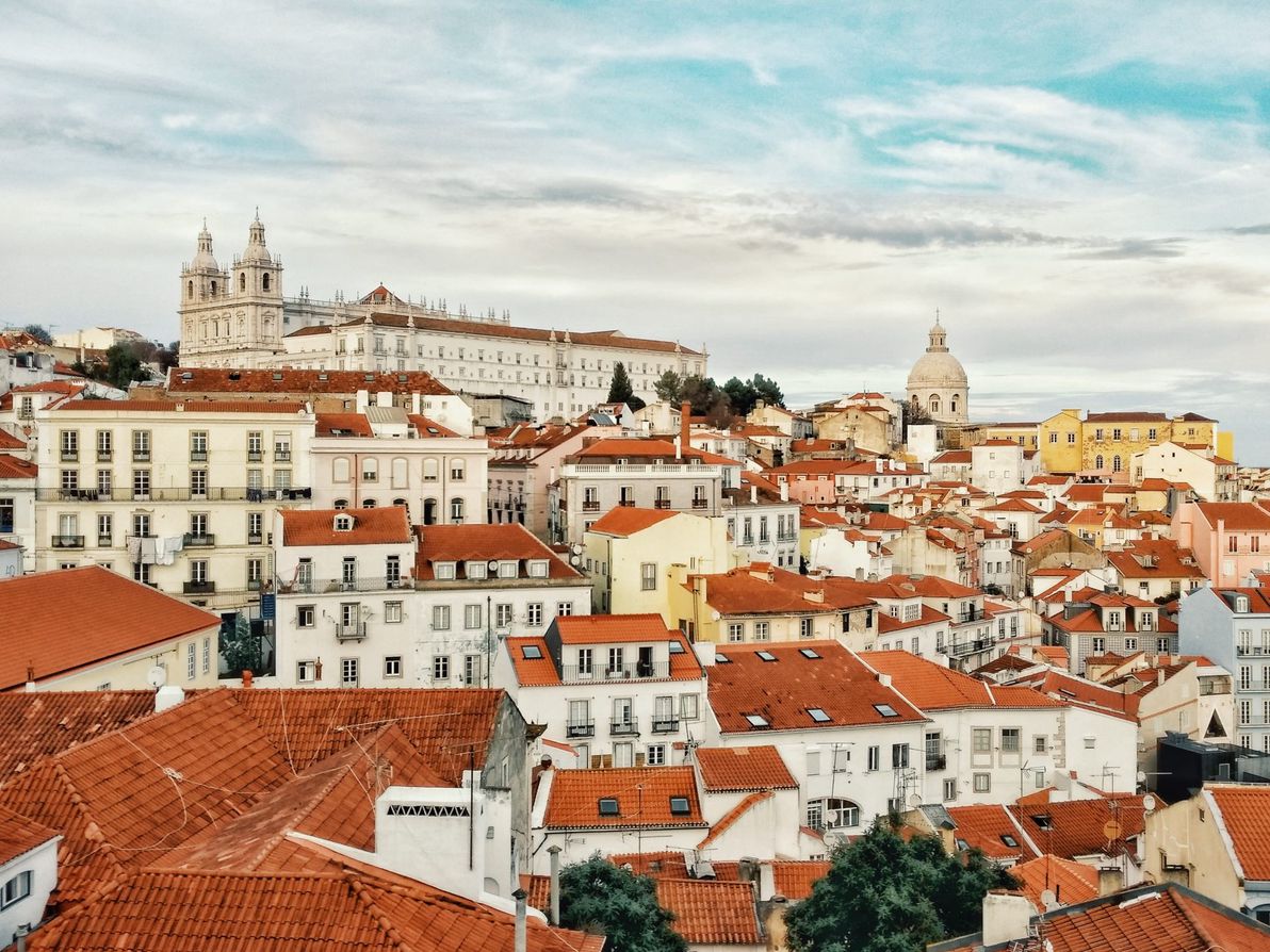 Alfama neighbourhood in Lisbon