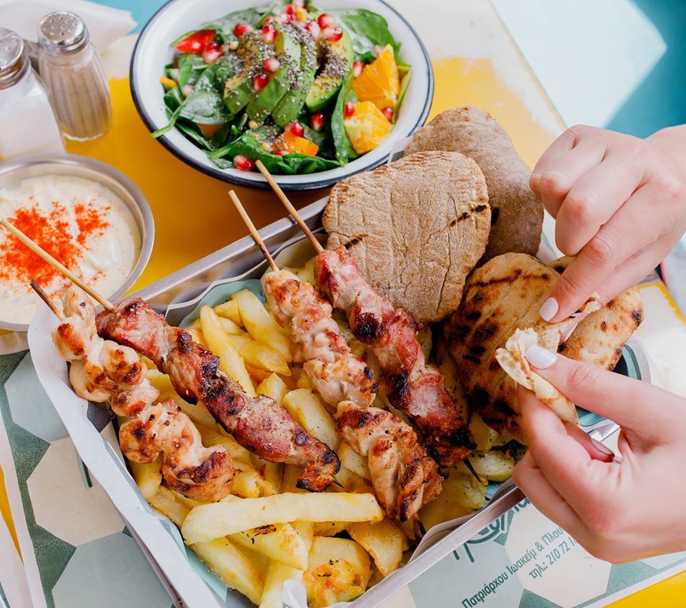A delicious meaty meal from Kalamaki Kolonaki