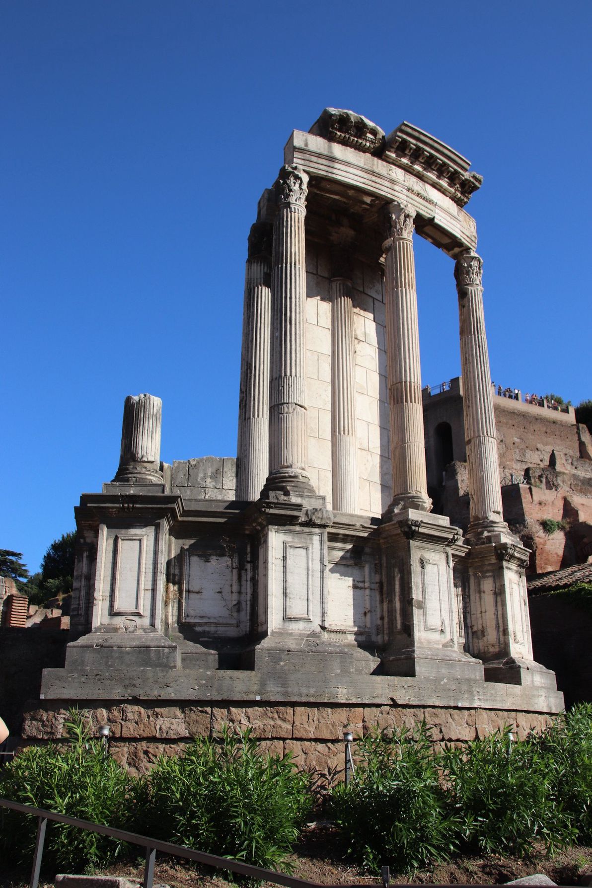 Remains of the Temple of Vesta and House of the Vestal Virgins