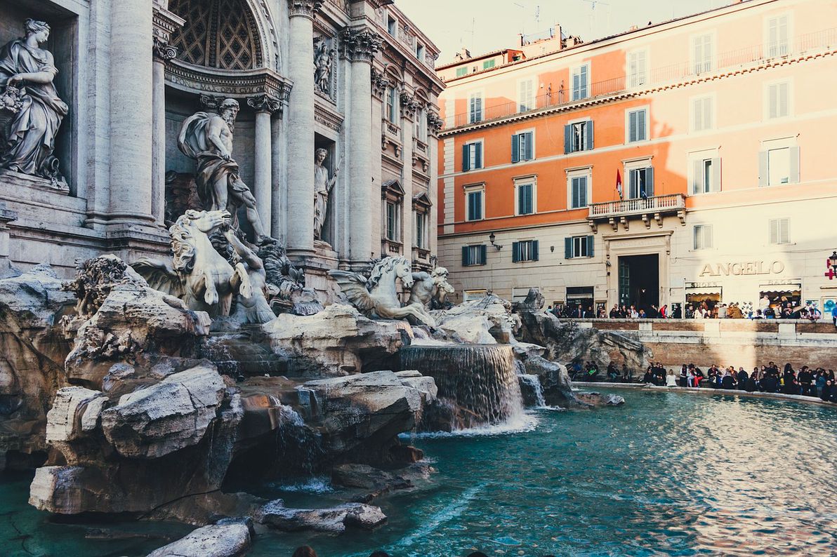 The Trevi Fountain