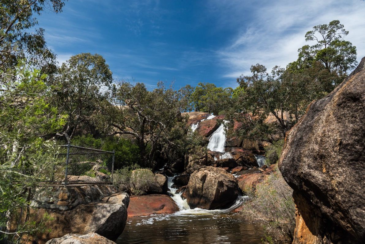Waterfall in John Forrest National Park