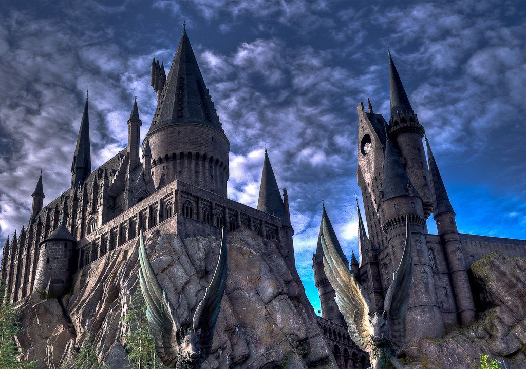 View of Hogwarts Castle