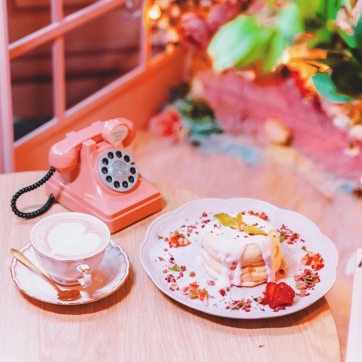 Pink Sugar Bandung Souffle Pancakes