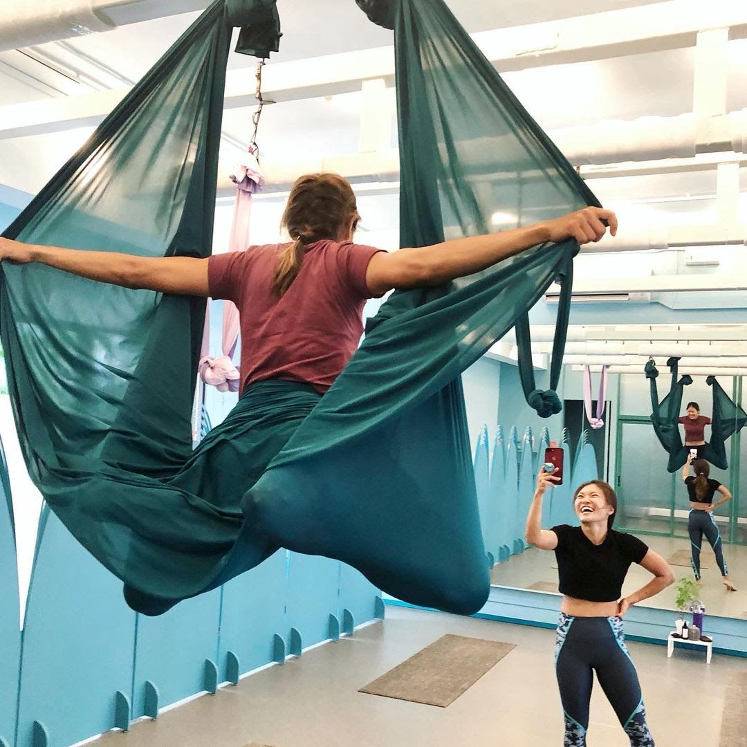 refindery fitness aerial yoga